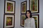 Feryna Wazheir at Rang Rasiya film promotion with art exhibition on 4th Oct 2014